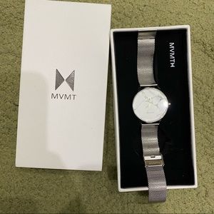 MVMT Boulevard Venice Marble 38mm Watch NEEDS BATTERY
